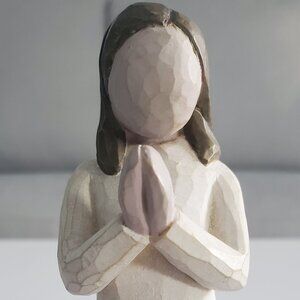 Willow Tree Sisters By Heart Praying Girl Figurine 2000 Susan Lordi